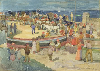 Grande Marina, Capri, 1899